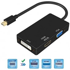 ADAPTATEUR MINI-DP TO HDMI+VGA+DVI