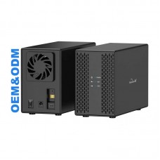 Blueendless 3.5"2.5" Dual Bay RAID HDD Enclosure BS-DB3502C