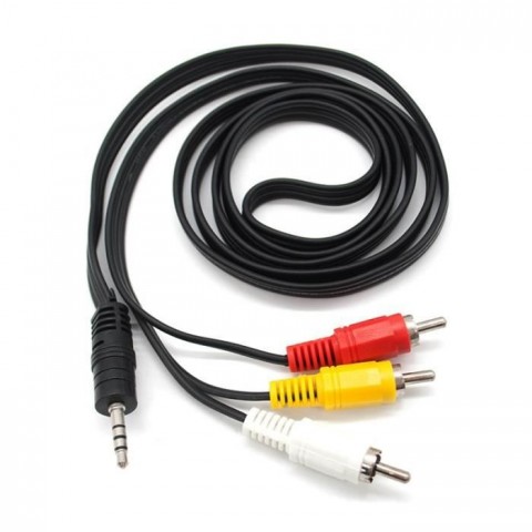 CABLE JACK-3 RCA / 1,5M