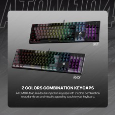 CLAVIER MECANIQUE FANTECH  ATOM104S MK878S