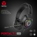 CASQUE FANTECH  PORTAL 7.1GAMER  RGB HG28