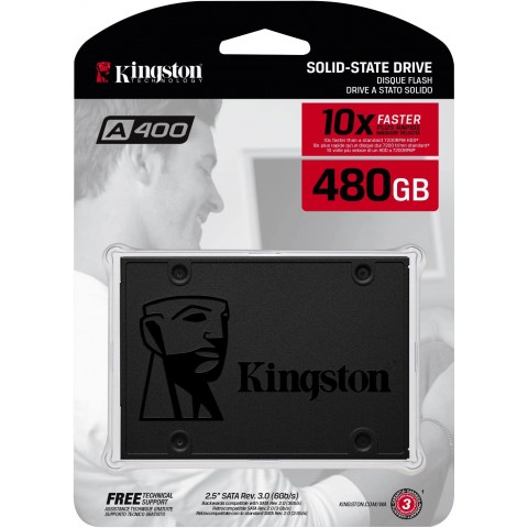DISQUE DUR SSD 480GB Kingston A400 SATA3