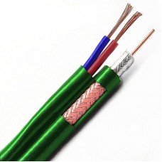 CABLE COAXIAL + alimentation KX6 500M