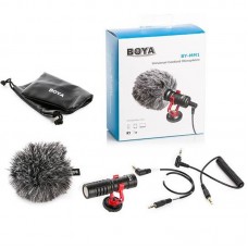 BOYA – Microphone Audio-vidéo Lavalier à condensateur BY-MM1