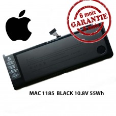 BATTERIE PC PORTABLE MAC 1185 BLACK 10.8V 55Wh