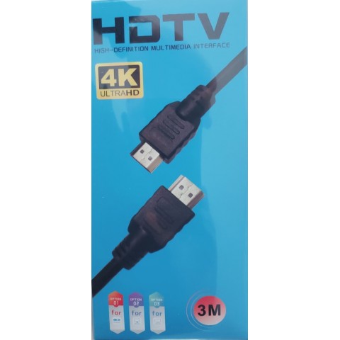 CABLE HDMI 3M 4K