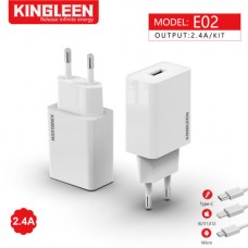 CHARGEUR KINGLEEN E02 Micro 2.4A