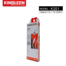 CABLE KINGLEEN K201 Iphone 2,1A