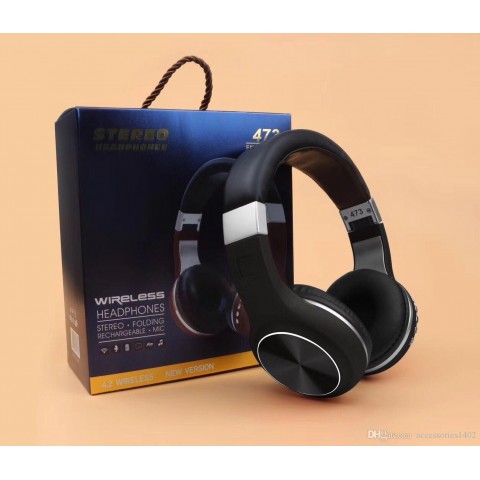 CASQUE STEREO BLUETOOTH / MICRO-SD 473 STEREO